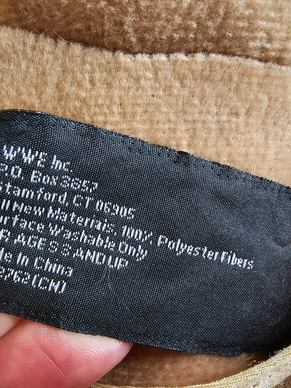 WWE crotch faux